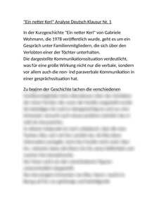 Ein Netter Kerl Von Gabriele Wohmann