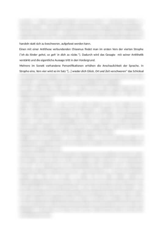 Gedichtanalyse An Sich von Paul Fleming